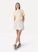 Beige korte rok marielle