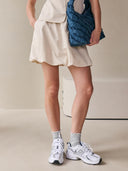 Beige korte rok marielle