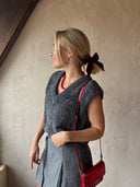 Donkergrijze no‚ knitted pull s/l