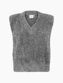 Donkergrijze noé knitted pull s/l