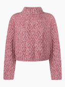 Roze sweater becka knitted pull