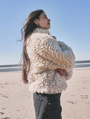 Crémekleurig sara jacket egg