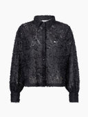 Zwarte blouse thea shirt l/s