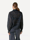 Zwarte blouse thea shirt l/s