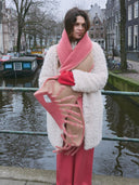 Zachte sjaal met franje ina scarf