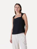 Zwarte top lucie