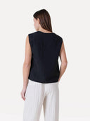 Zwarte top lucie