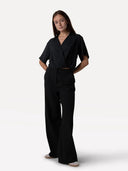 Zwarte pantalon moore