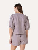 Gestreepte shorts romane