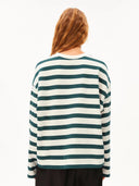 Groen gestreepte sweater iconic a frankaa