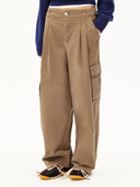 Camel cargo broek
