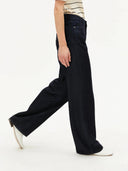 Wide leg jeans enijaa flow rinse lengte 32