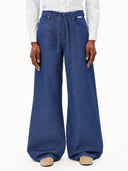 Wide leg jeans astraeaas rinse lengte 34