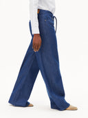 Wide leg jeans astraeaas rinse lengte 34
