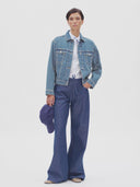 Wide leg jeans astraeaas rinse lengte 34