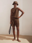 Bruine shorts pinayarn