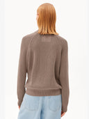 Bruine sweater troyer vanise