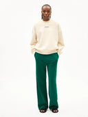 Creme sweater met opdruk alizaa preserve
