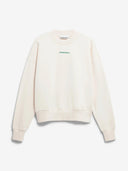 Creme sweater met opdruk alizaa preserve