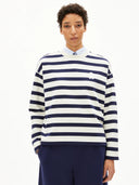 Creme gestreepte sweater iconic a frankaa