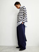 Creme gestreepte sweater iconic a frankaa