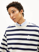 Creme gestreepte sweater iconic a frankaa