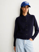 Donkerblauw gilet helgeaa