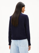 Donkerblauw gilet helgeaa