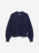 Navy wolmix trui kaagi