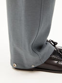 Grijze barrel pull-on jersey pant