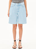 Lichtblauwe denim jorts thalinaa