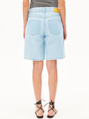 Lichtblauwe denim jorts thalinaa