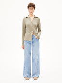 Lichtblauwe wide leg jeans astraeaas