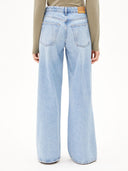Lichtblauwe wide leg jeans astraeaas