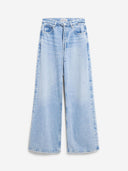 Lichtblauwe wide leg jeans astraeaas