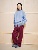 Lichtblauwe sweater iconic a alizaa