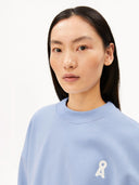 Lichtblauwe sweater iconic a alizaa