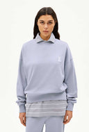 Blauwe sweater iconic å alizaa