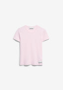 Lichtroze geribd t-shirt kardaa