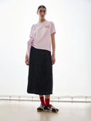 T-shirt van biologisch katoen lualaa embro