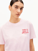 T-shirt van biologisch katoen lualaa embro