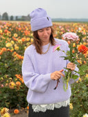 Grof gebreide trui rib knit sweater
