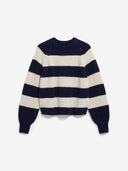 Navy gestreepte sweater kaagi stripes