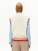CrÃ¨me spencer iconic a college knit vest