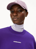 Paarse trui met opdruk alizaa chaange