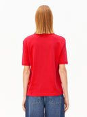 Rood t-shirt iconic a tarjaa