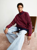 Rood gestreepte sweater frankaa maarlen