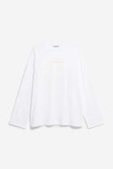 Witte longsleeve fietaa smile