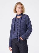 Gestreepte cardigan anaura