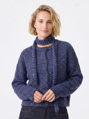 Gestreepte cardigan anaura